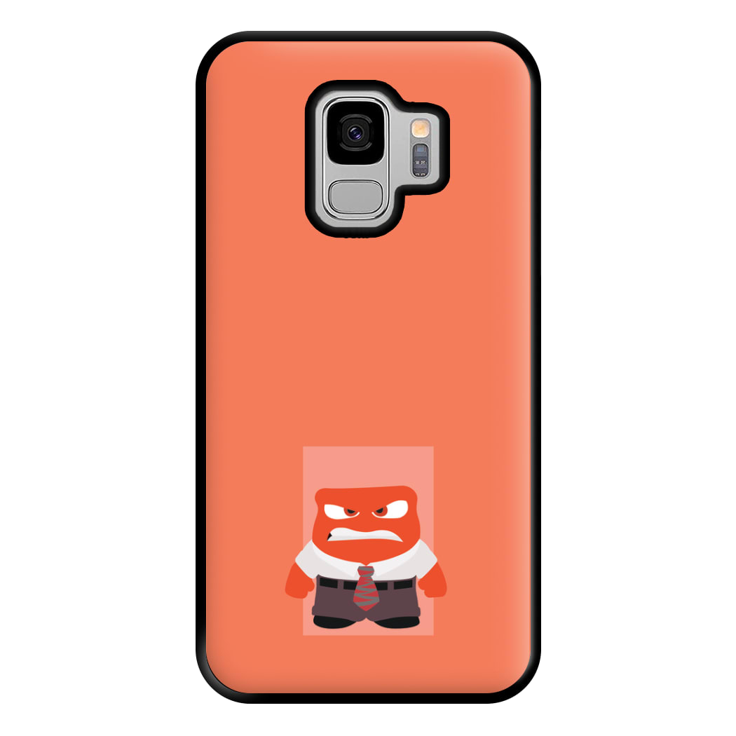 Anger - Inside Out Phone Case for Galaxy S9 Plus