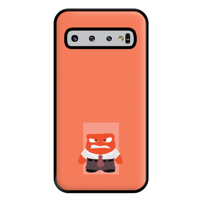 Anger - Inside Out Phone Case for Galaxy S10 Plus