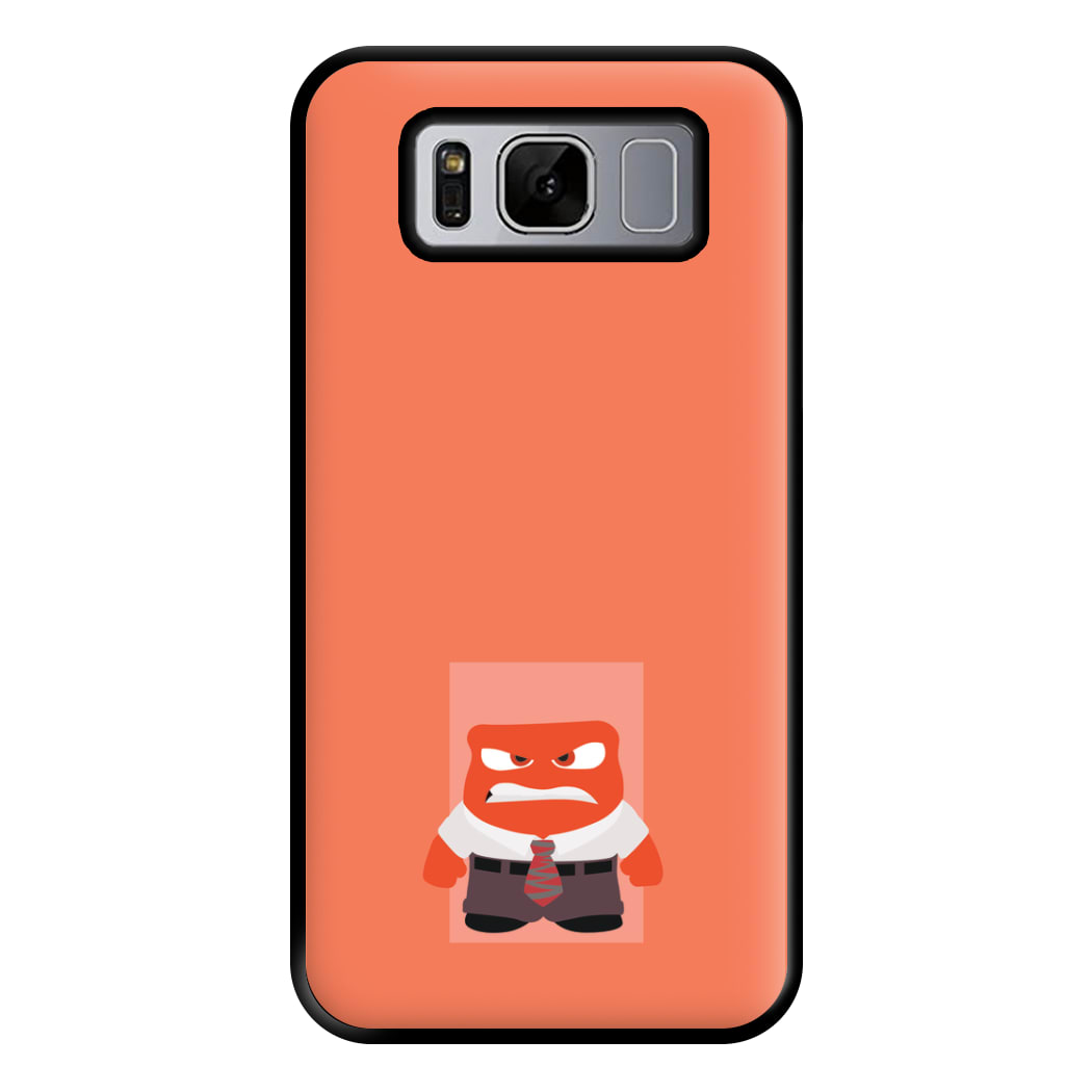 Anger - Inside Out Phone Case for Galaxy S8 Plus