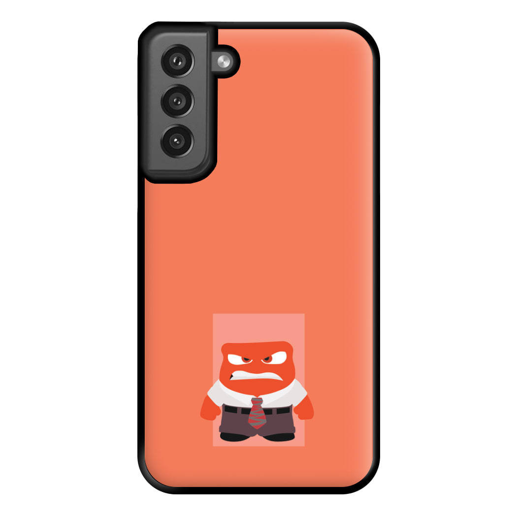 Anger - Inside Out Phone Case for Galaxy S21FE