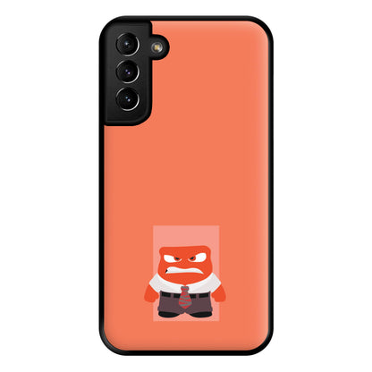 Anger - Inside Out Phone Case for Galaxy S21 Plus