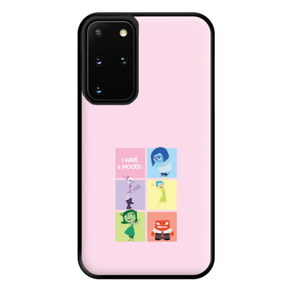 I Have Moods - Inside Out Phone Case for Galaxy S20 Plus