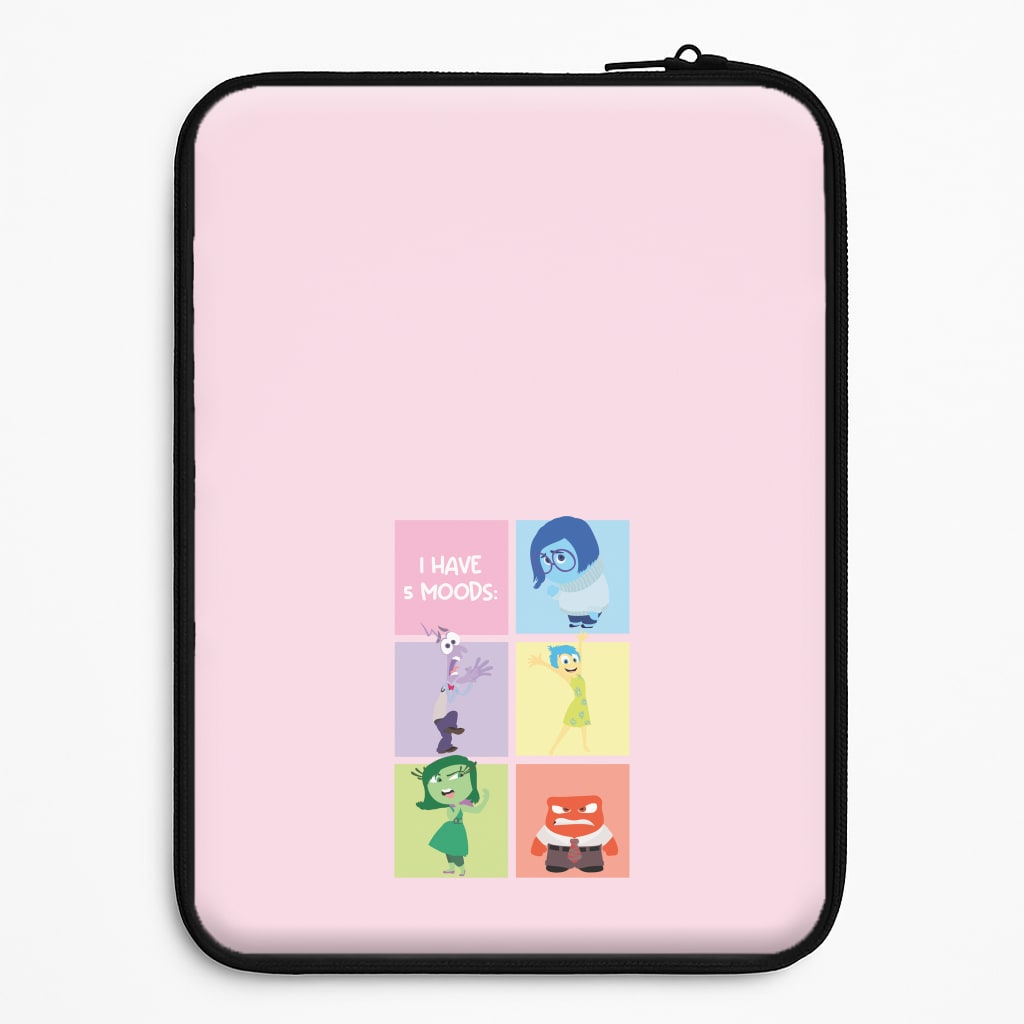 I Have Moods - Inside Out Laptop Sleeve