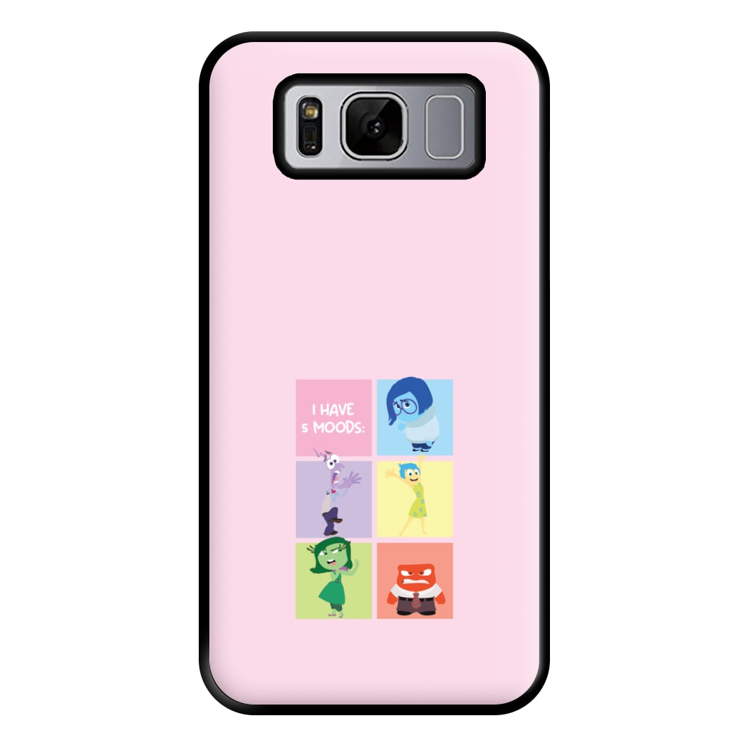 I Have Moods - Inside Out Phone Case for Galaxy S8 Plus