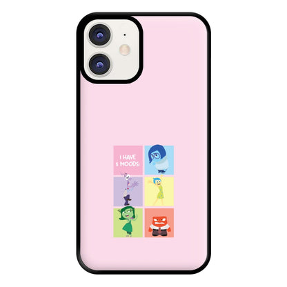 I Have Moods - Inside Out Phone Case for iPhone 12 / 12 Pro