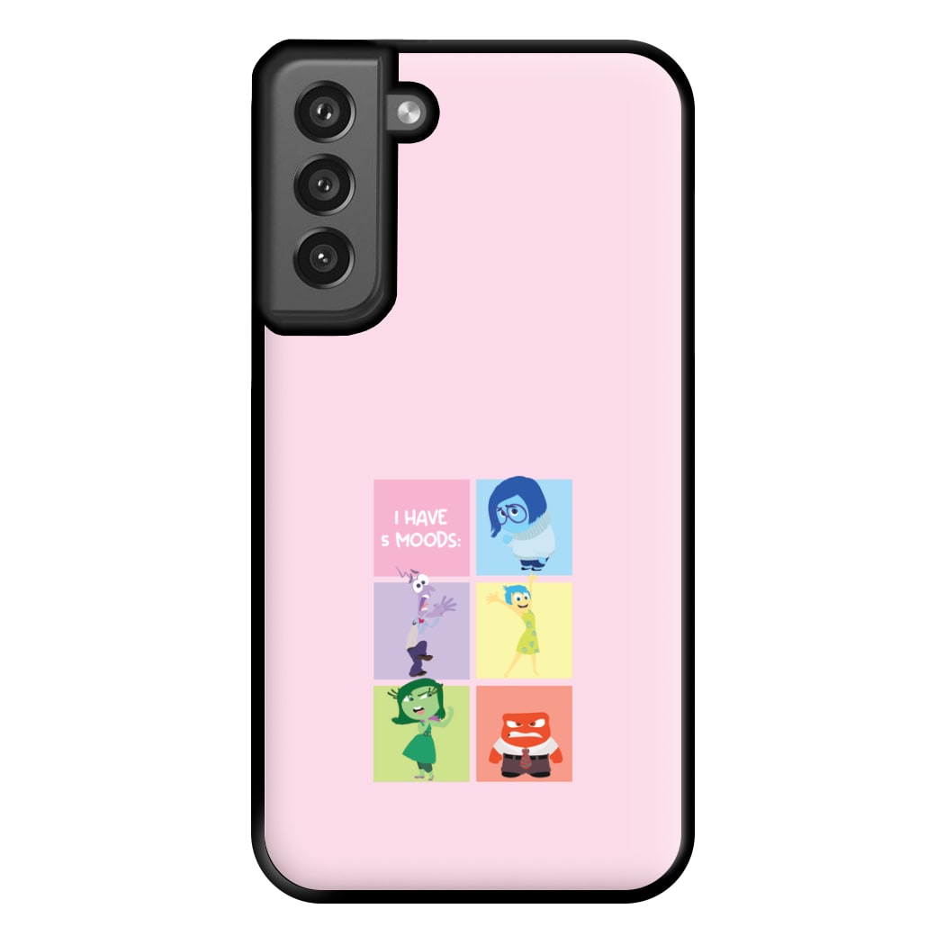 I Have Moods - Inside Out Phone Case for Galaxy S21FE