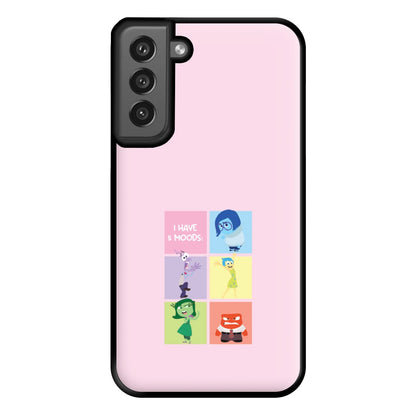 I Have Moods - Inside Out Phone Case for Galaxy S21FE