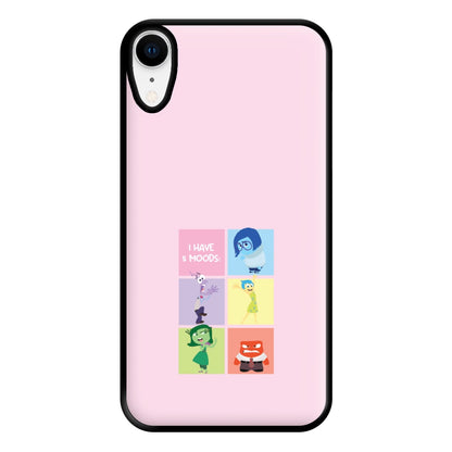 I Have Moods - Inside Out Phone Case for iPhone XR