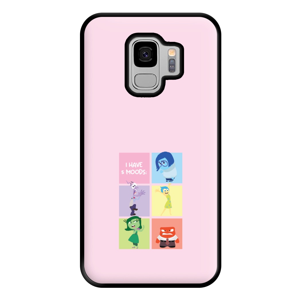 I Have Moods - Inside Out Phone Case for Galaxy S9 Plus