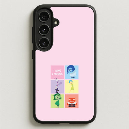 I Have Moods - Inside Out Phone Case for Galaxy S25FE