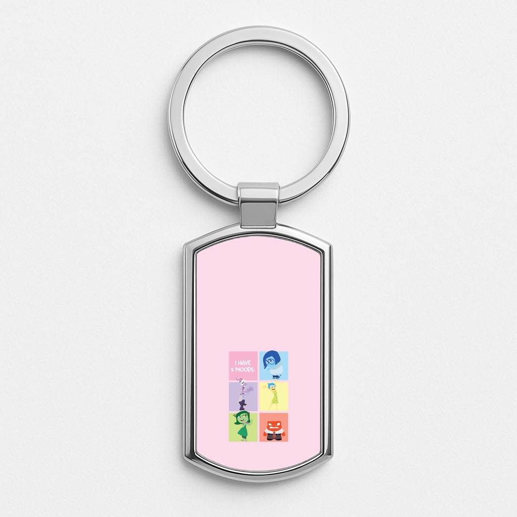 I Have Moods - Inside Out Luxury Keyring