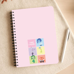 I Have Moods - Inside Out Notepad