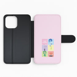 I Have Moods - Inside Out Flip Phone Case