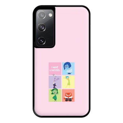 I Have Moods - Inside Out Phone Case for Galaxy S20