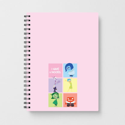 I Have Moods - Inside Out Notebook