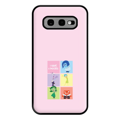 I Have Moods - Inside Out Phone Case for Galaxy S10e