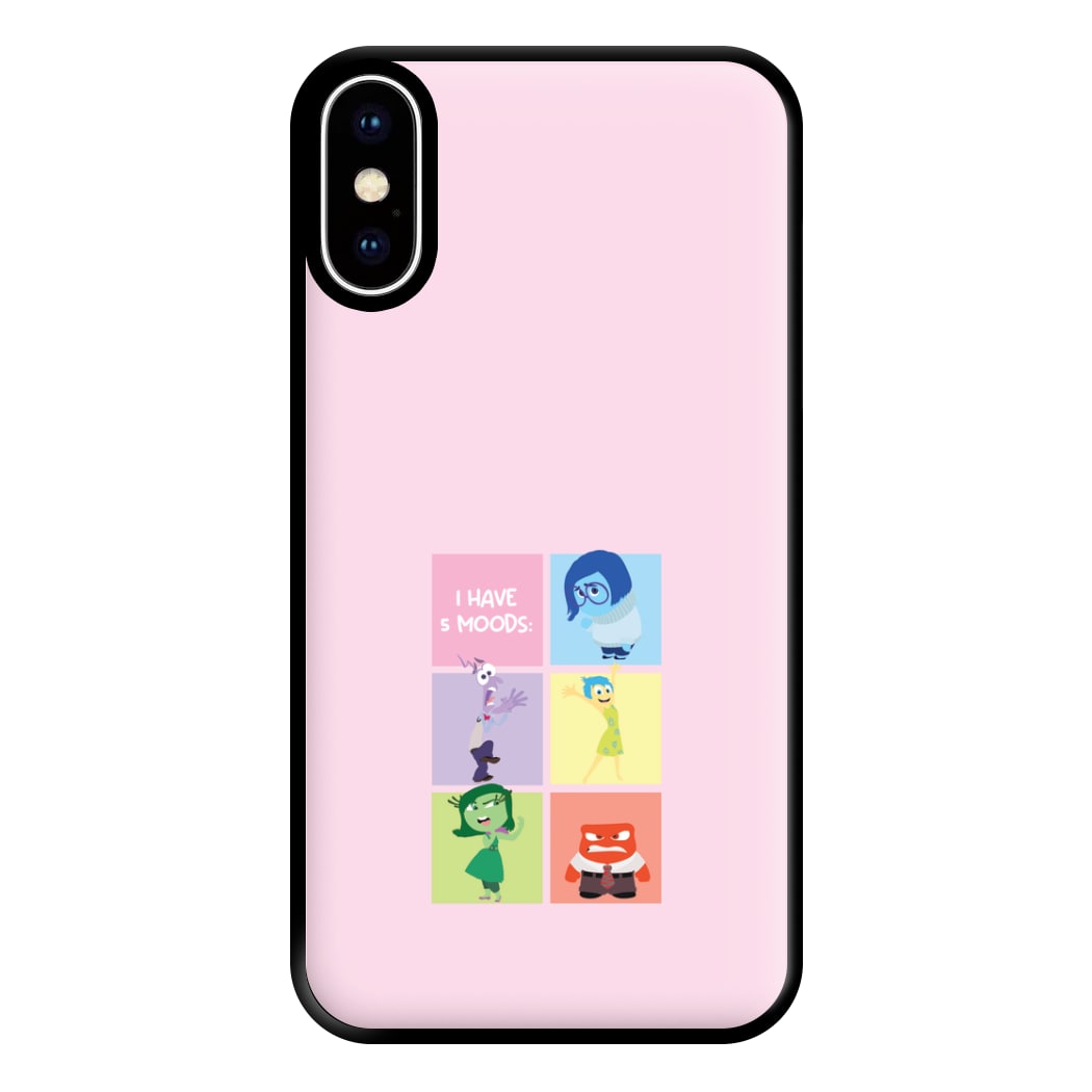 I Have Moods - Inside Out Phone Case for iPhone XS Max