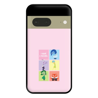 I Have Moods - Inside Out Phone Case for Google Pixel 7a