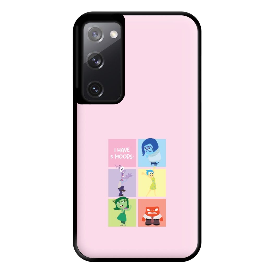 I Have Moods - Inside Out Phone Case for Galaxy S20FE