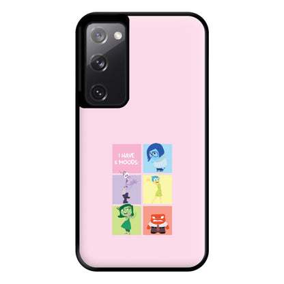 I Have Moods - Inside Out Phone Case for Galaxy S20FE