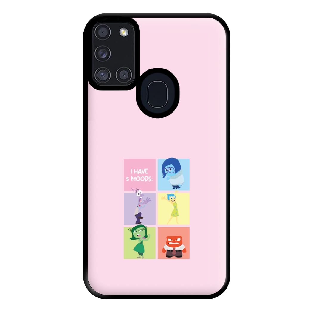 I Have Moods - Inside Out Phone Case for Galaxy A21s