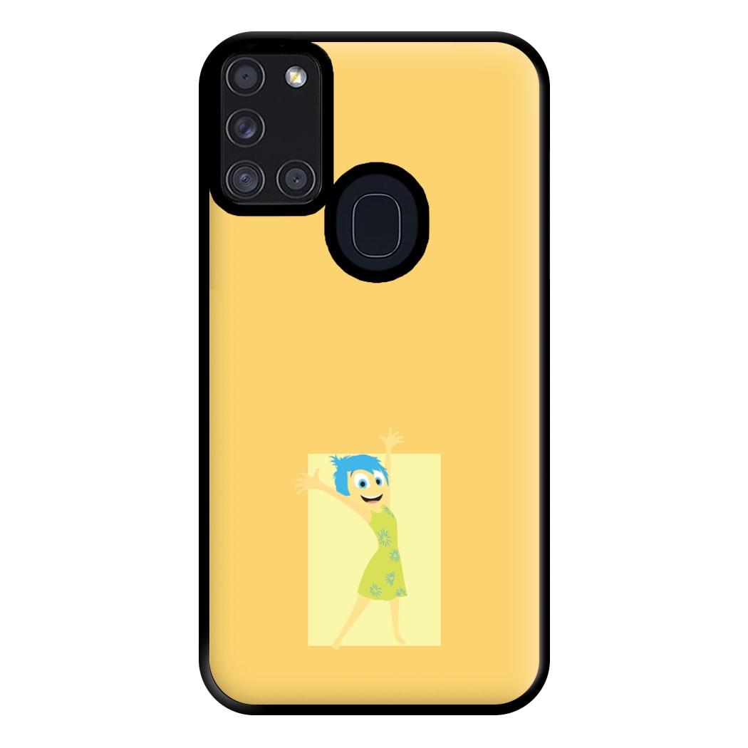 Joy - Inside Out Phone Case for Galaxy A21s