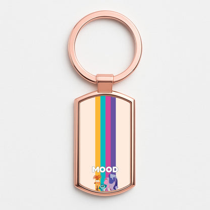 Mood - Inside Out Rose Gold Keyring