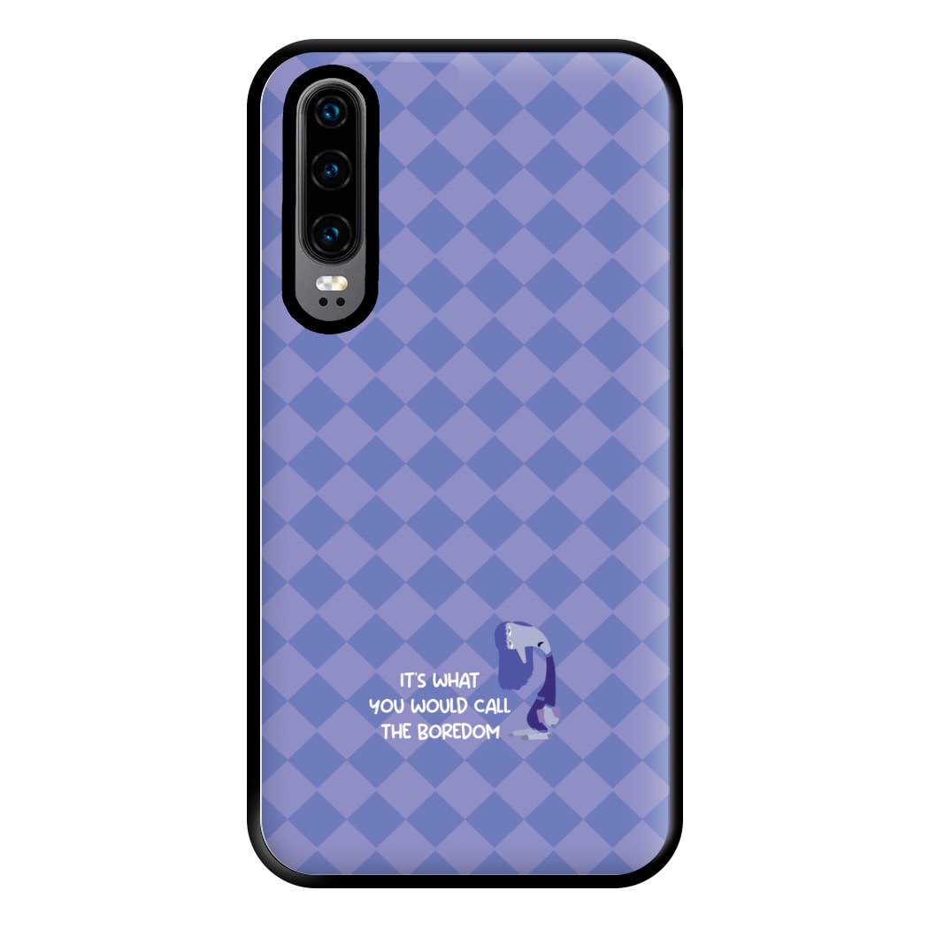 It's What You Would Call The Boredom - Inside Out Phone Case for Huawei P30