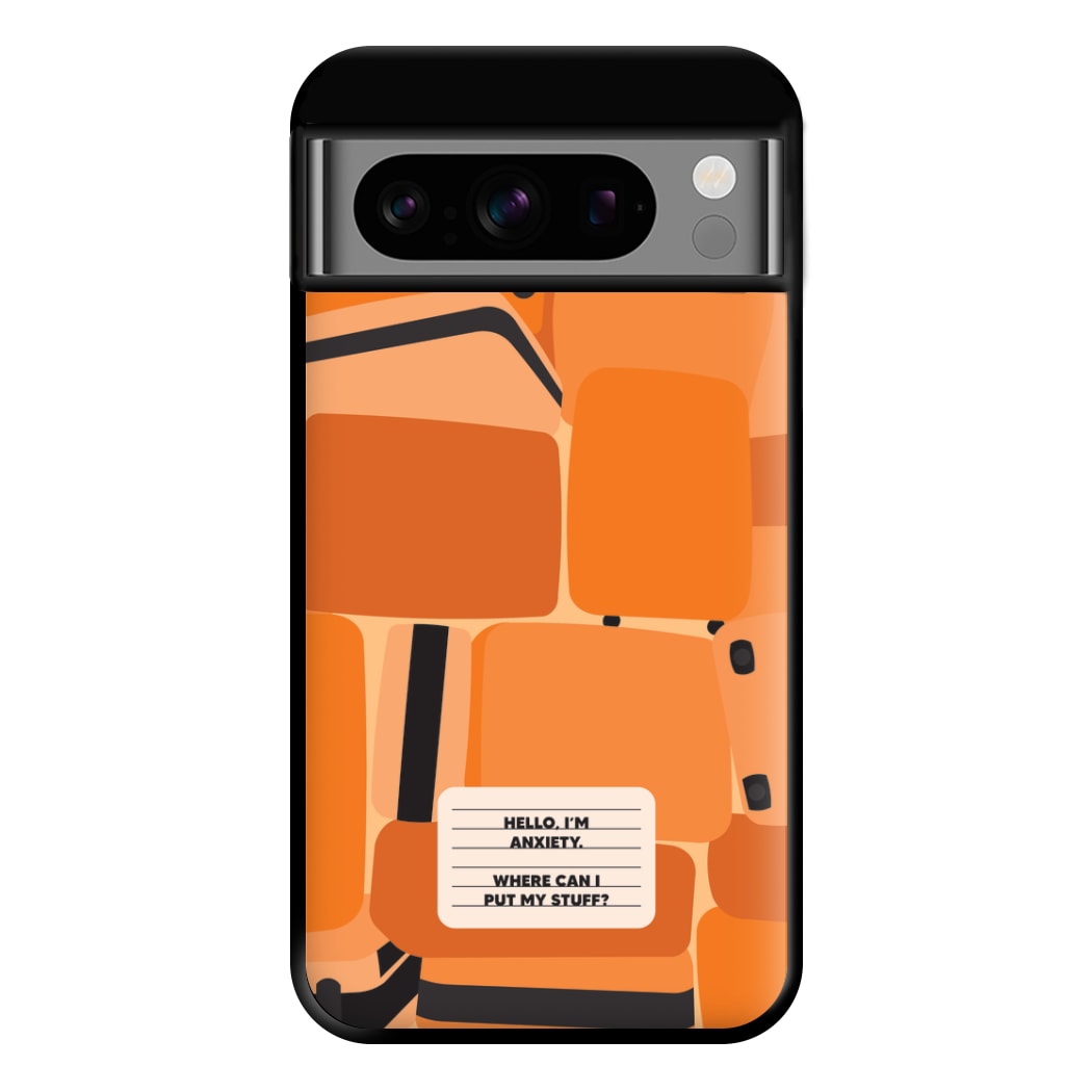 Hello I'm Anxiety - Inside Out Phone Case for Google Pixel 8 Pro