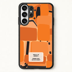 Hello I'm Anxiety - Inside Out Phone Case for Galaxy S26 Ultra