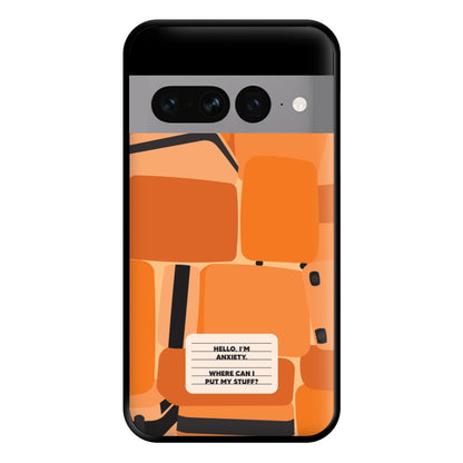 Hello I'm Anxiety - Inside Out Phone Case for Google Pixel 7 Pro