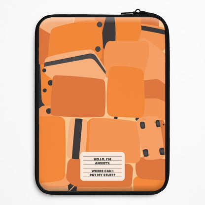 Hello I'm Anxiety - Inside Out Universal Laptop Sleeve