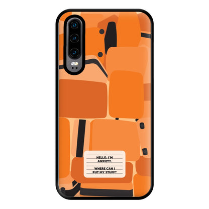 Hello I'm Anxiety - Inside Out Phone Case for Huawei P30