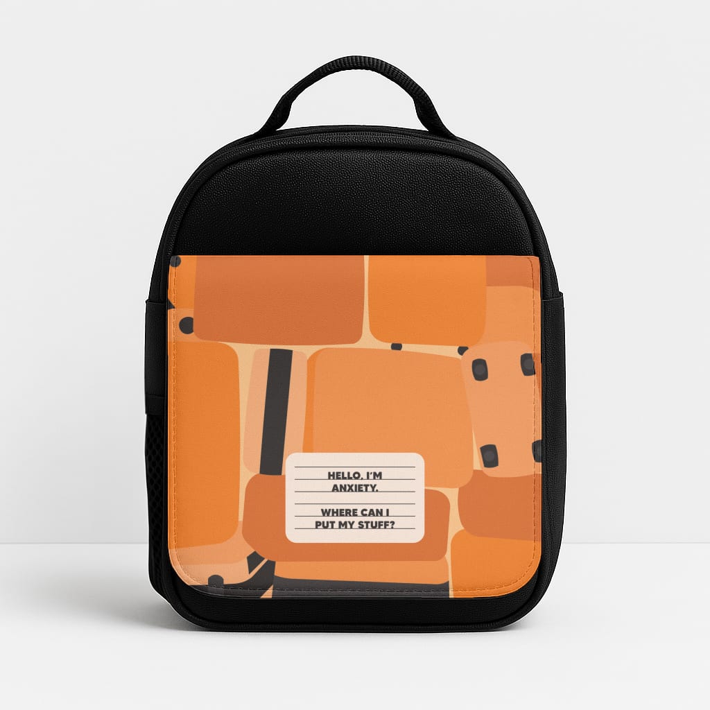 Hello I'm Anxiety - Inside Out Lunchbox
