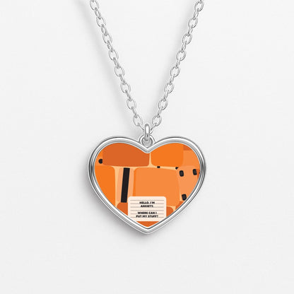 Hello I'm Anxiety - Inside Out Necklace