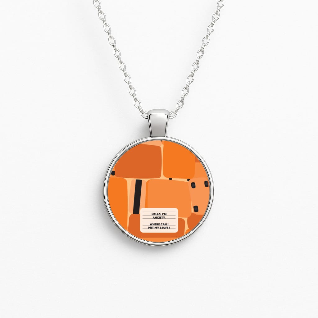Hello I'm Anxiety - Inside Out Necklace