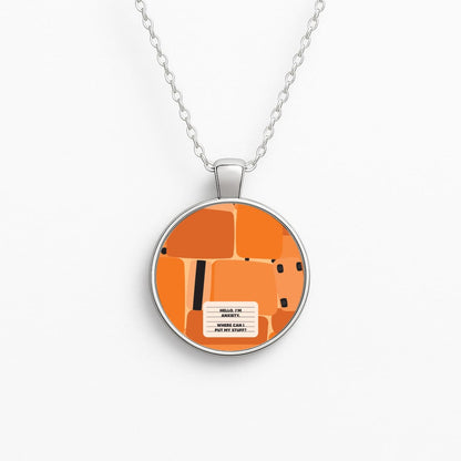 Hello I'm Anxiety - Inside Out Necklace