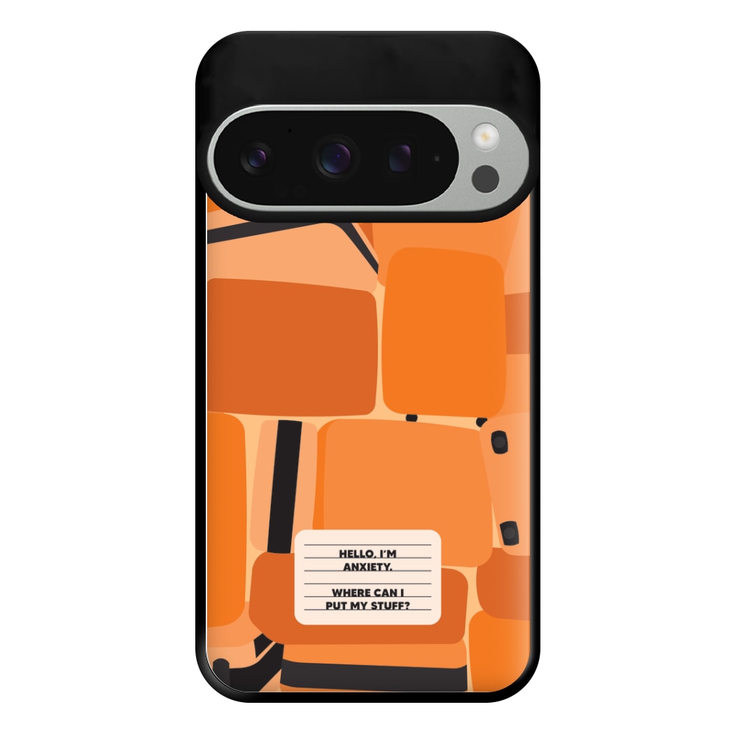 Hello I'm Anxiety - Inside Out Phone Case for Google Pixel 9 Pro XL