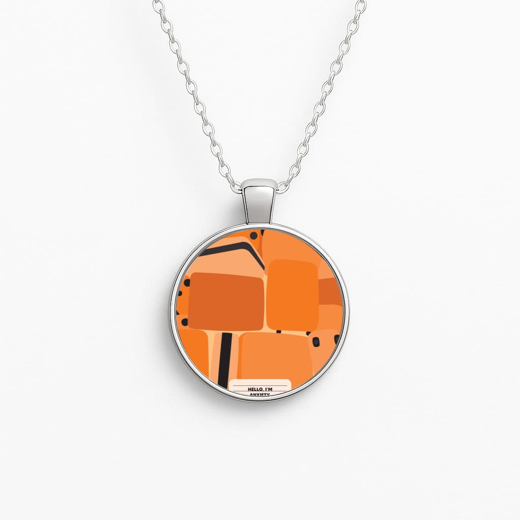 Hello I'm Anxiety - Inside Out Necklace