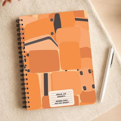 Hello I'm Anxiety - Inside Out Notepad