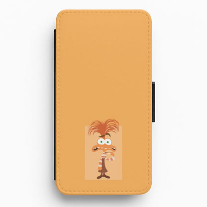 Anxiety - Inside Out Flip / Wallet Phone Case