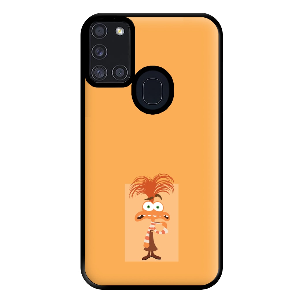 Anxiety - Inside Out Phone Case for Galaxy A21s