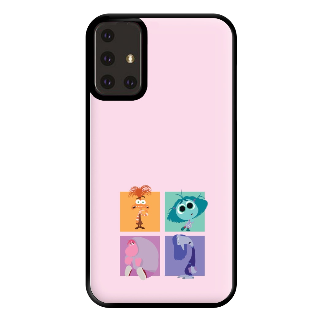 Cast - Inside Out Phone Case for Galaxy A71