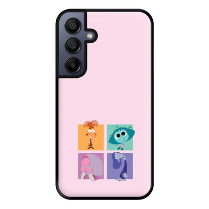 Cast - Inside Out Phone Case for Galaxy A15