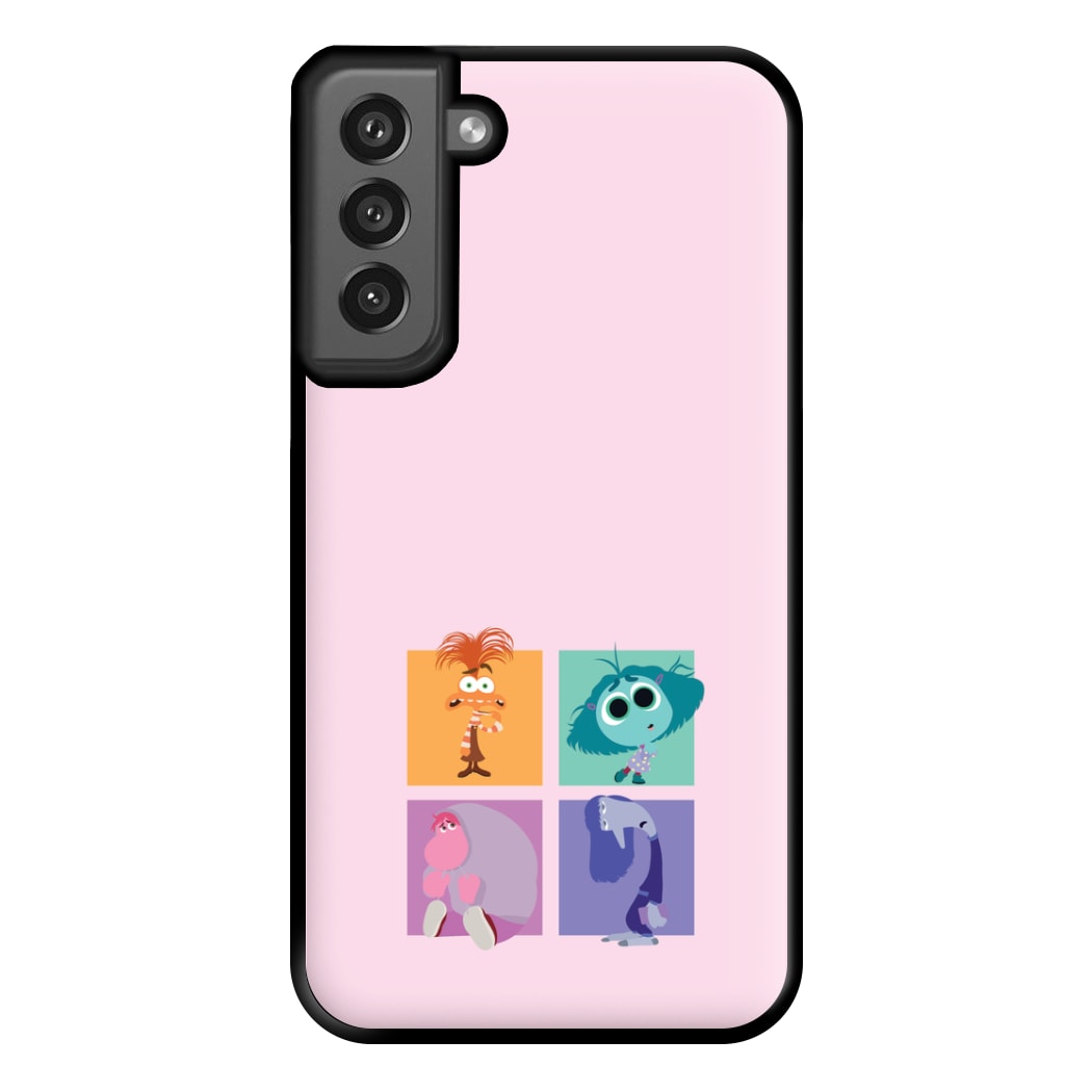 Cast - Inside Out Phone Case for Galaxy S21FE