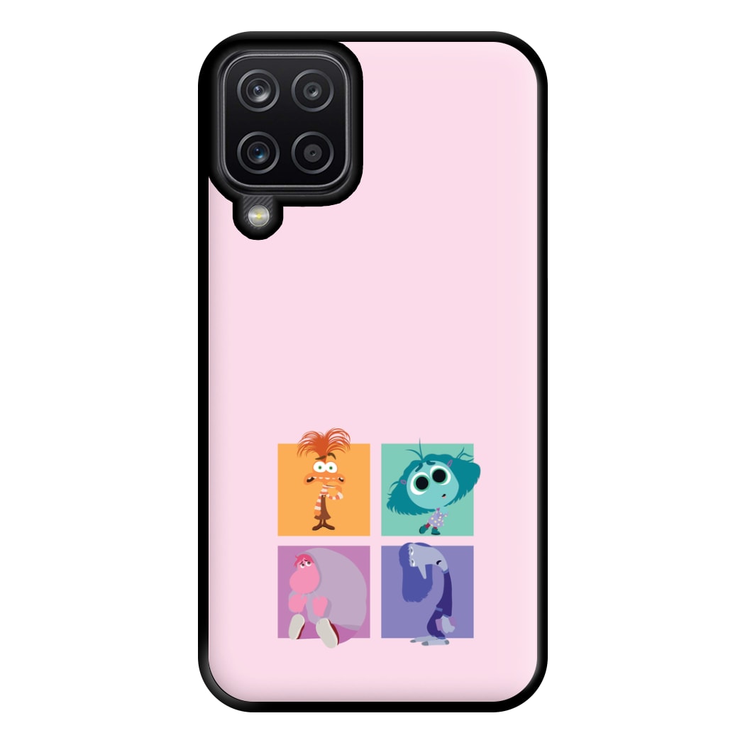 Cast - Inside Out Phone Case for Galaxy A12