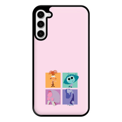 Cast - Inside Out Phone Case for Galaxy S23 Plus