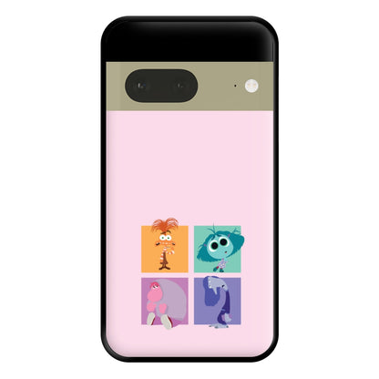 Cast - Inside Out Phone Case for Google Pixel 7a