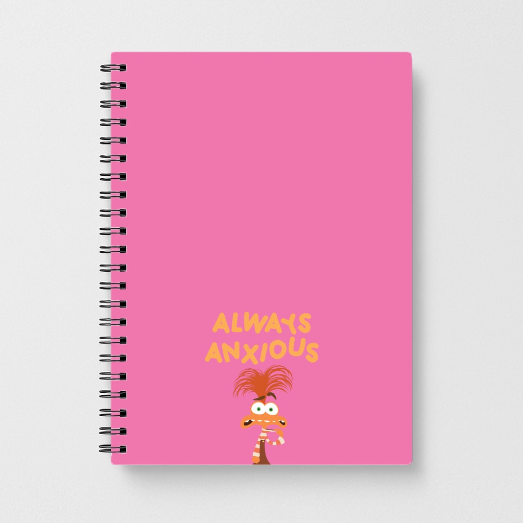 Always Anxious - Inside Out Notebook