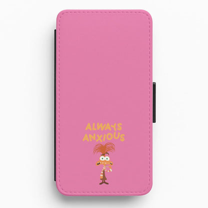 Always Anxious - Inside Out Flip / Wallet Phone Case